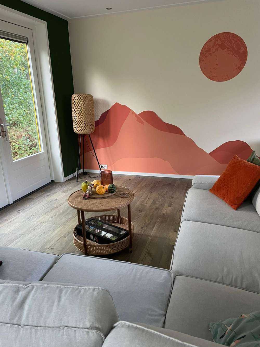 Minimalistische Landschaft