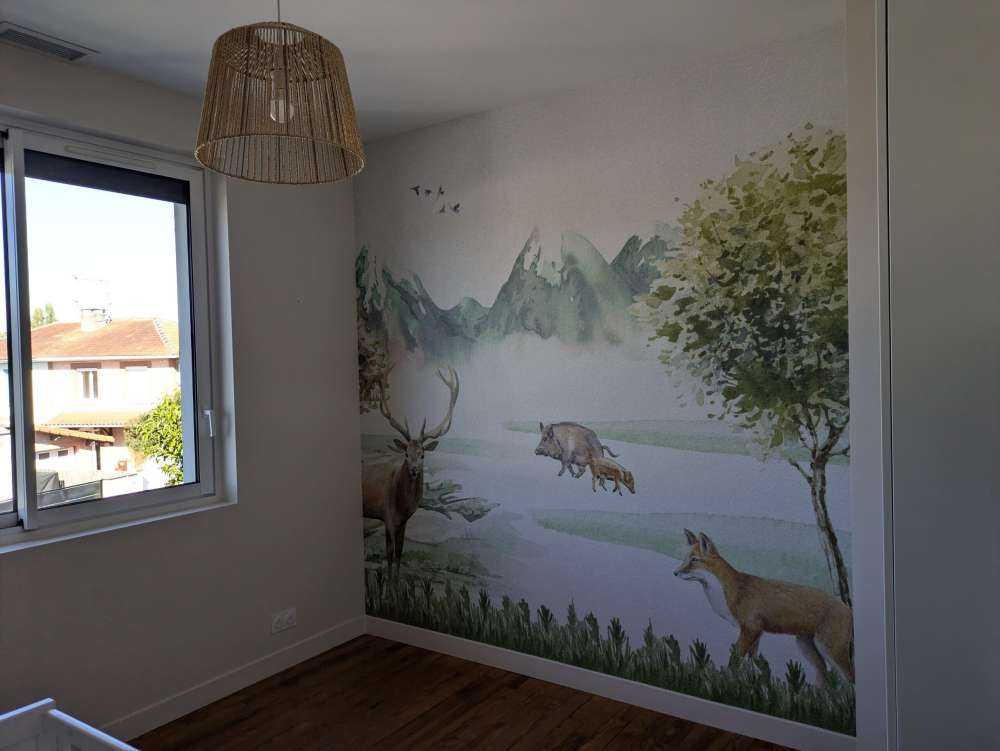 Bunte Waldtiere