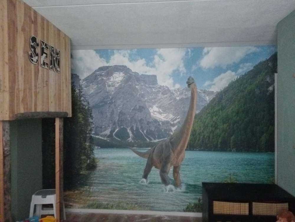 Brachiosaurus im Wasser