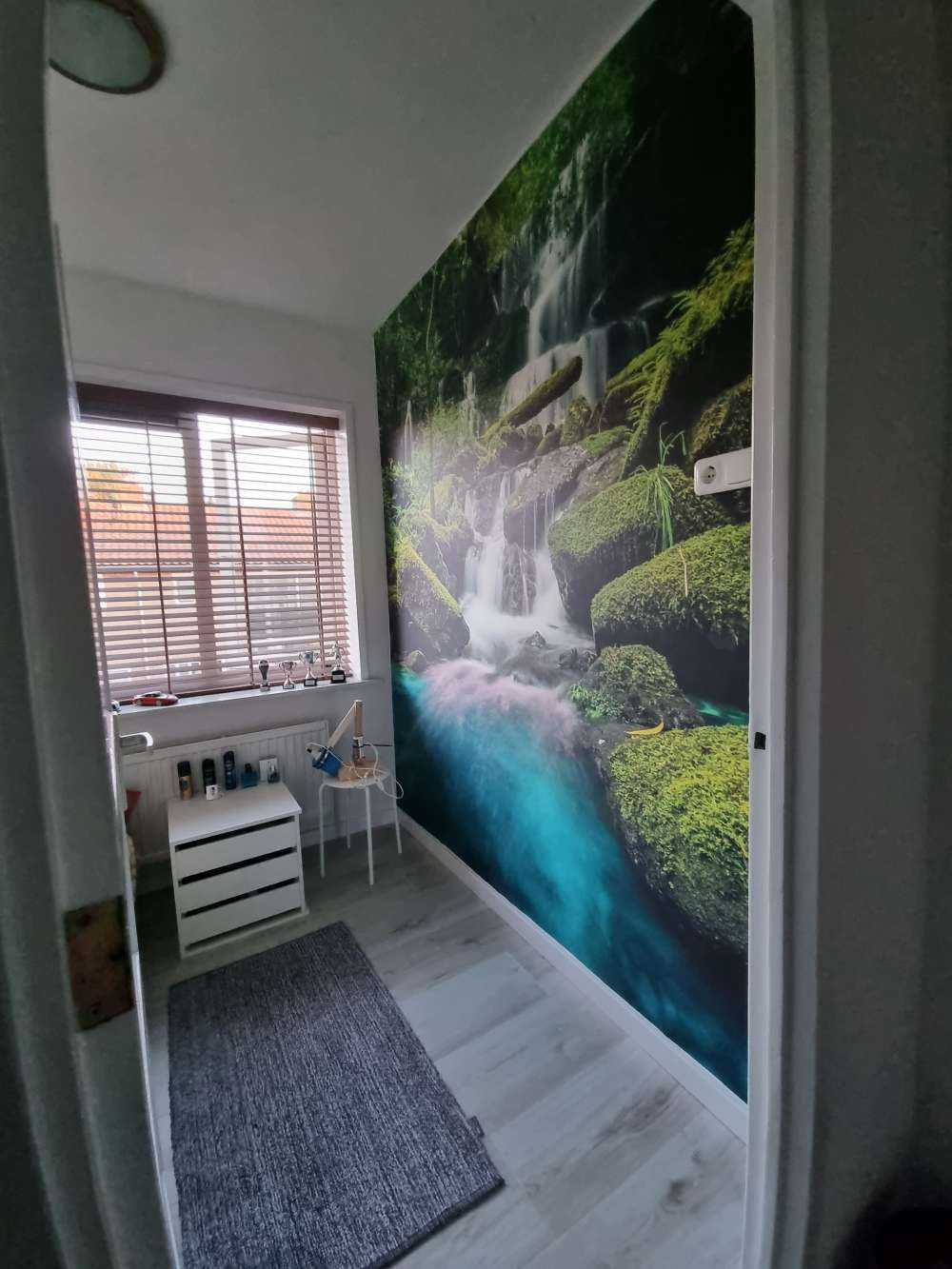 Wasserfall in einen Dschungel