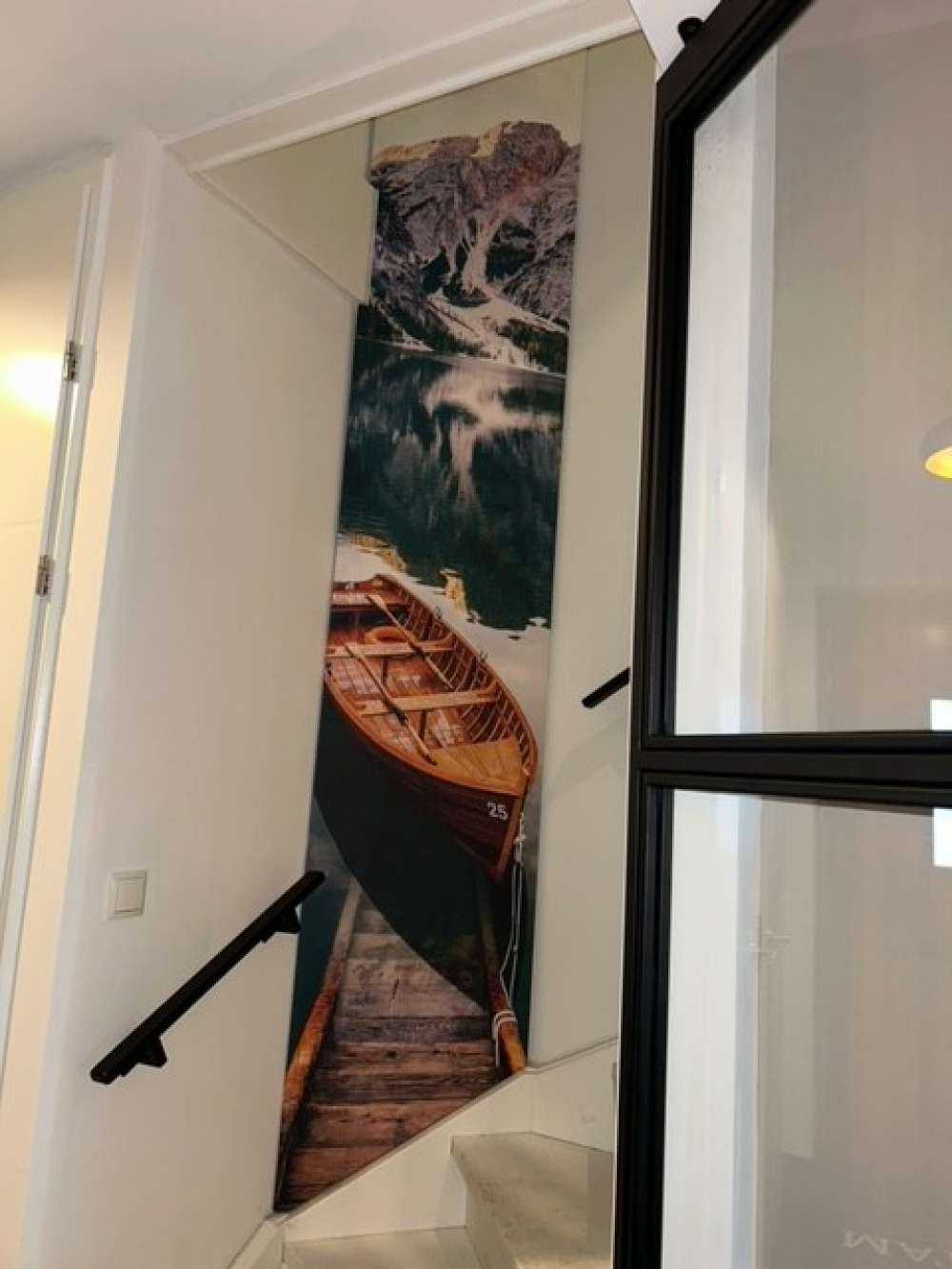 Boote im italienischen See