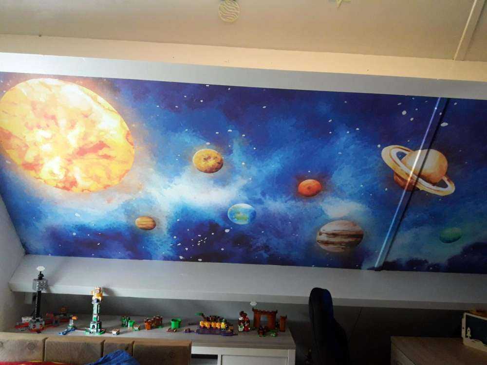 Planeten im Weltraum