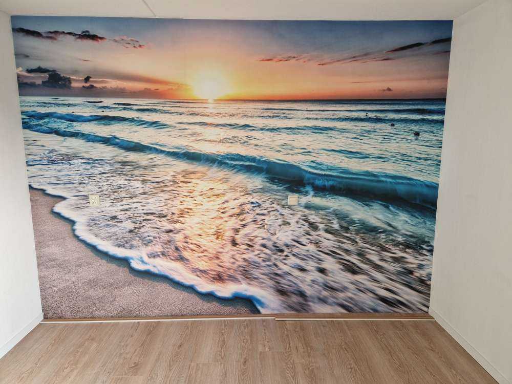 Sonnenuntergang über dem Meer