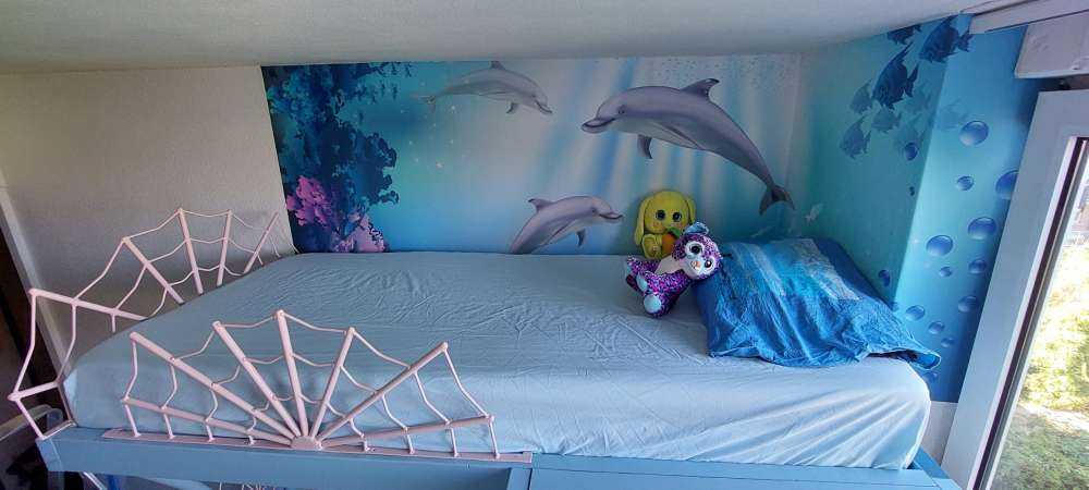 Unterwasserwelt mit Delfinen