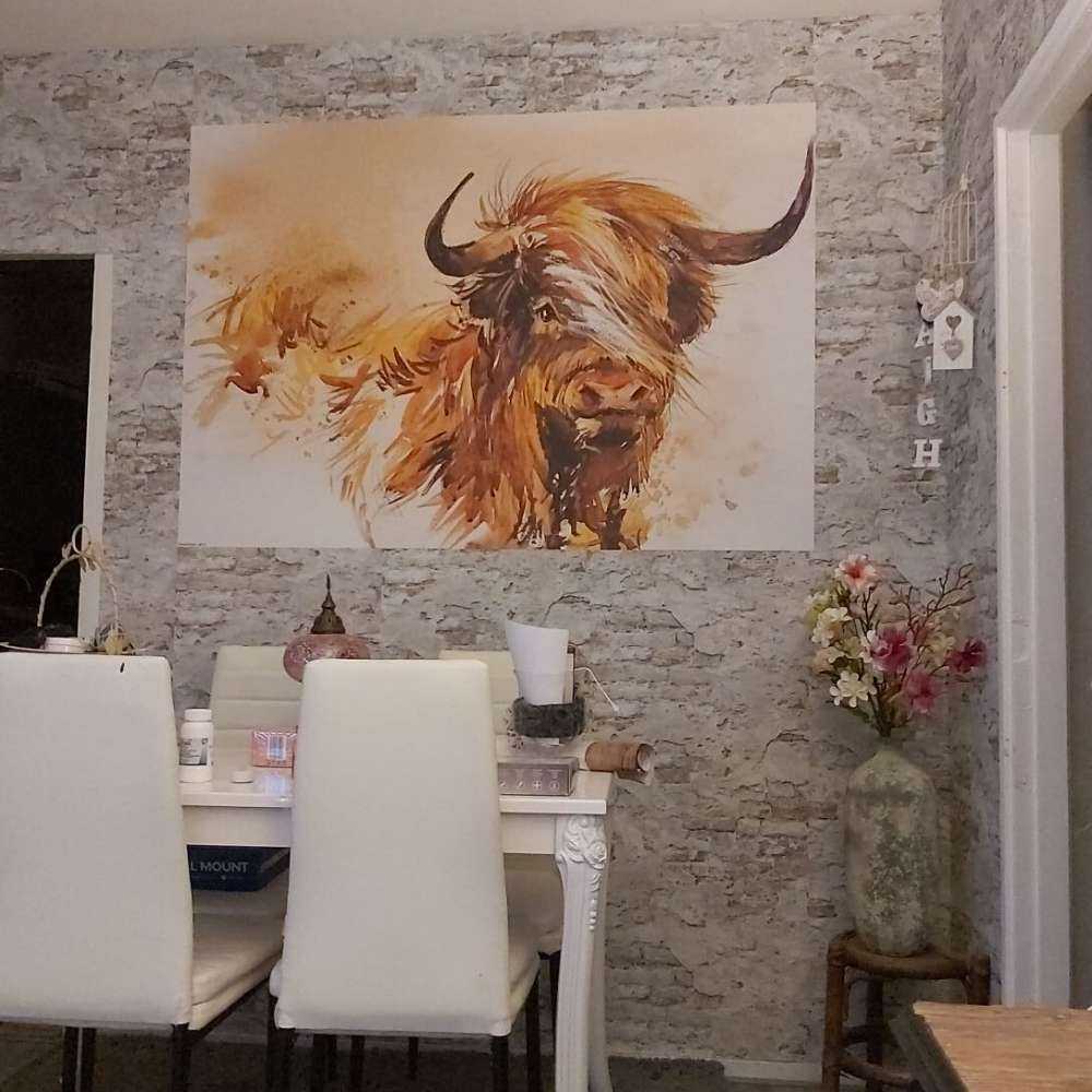 Lackierter Highlander