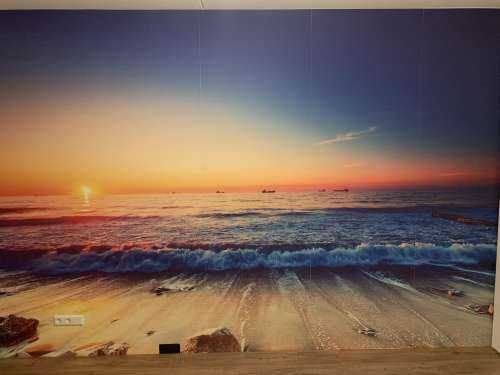 Sonnenuntergang über dem Meer