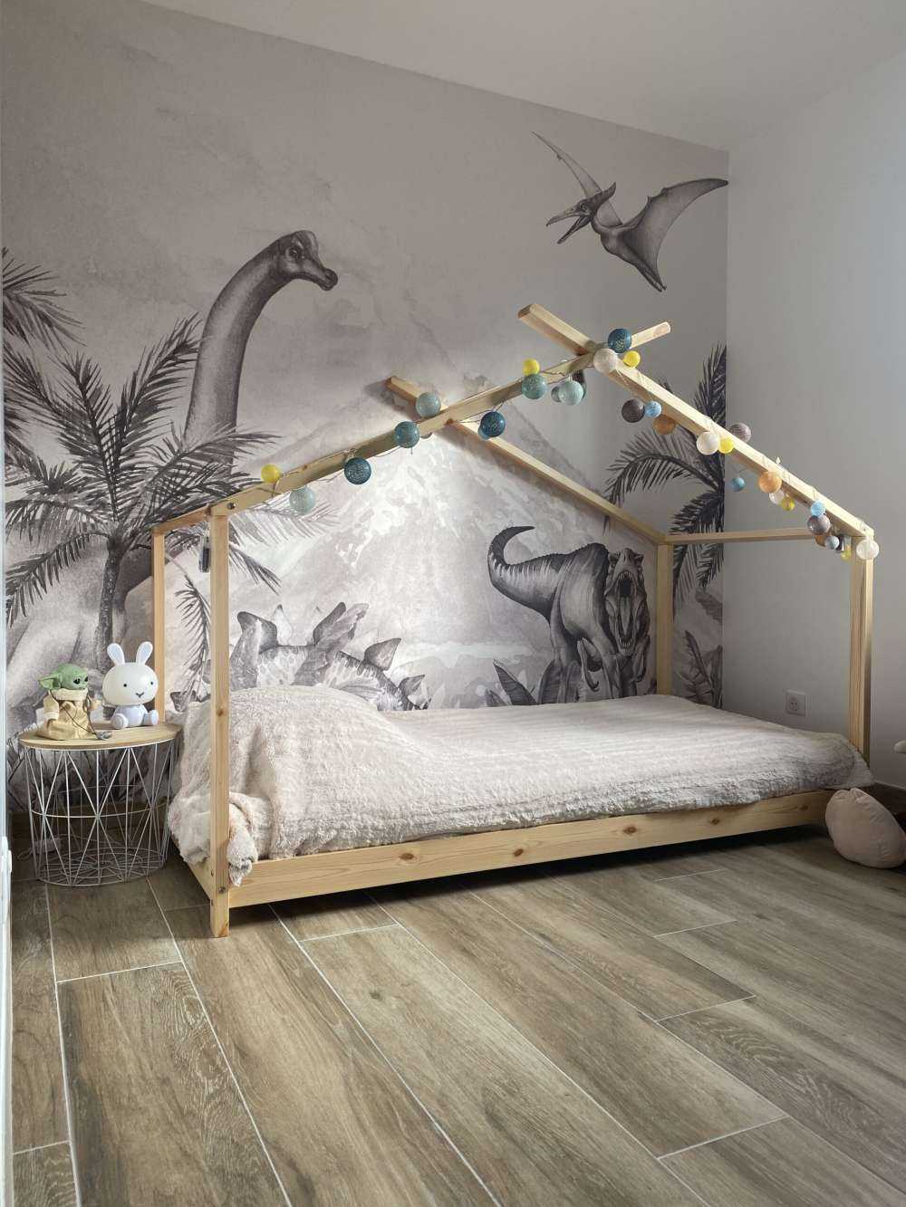 Dinos in Schwarz-Weiß