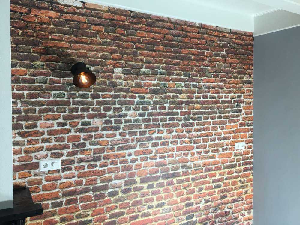 Restaurierte Außenwand