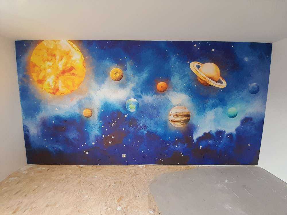 Planeten im Weltraum