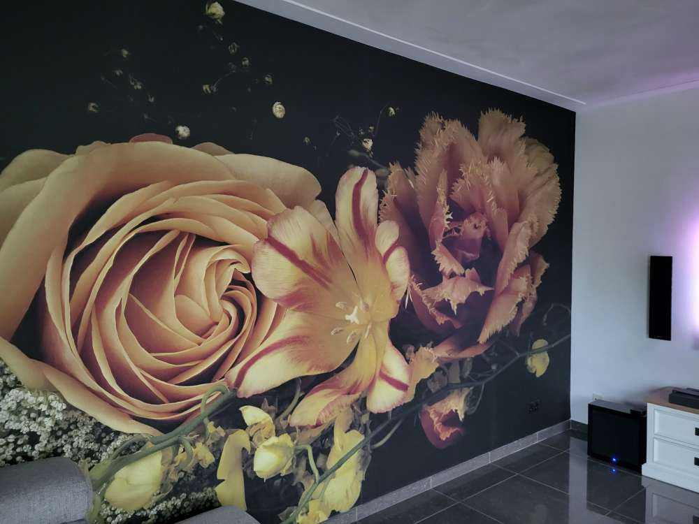 Kranz aus Blumen