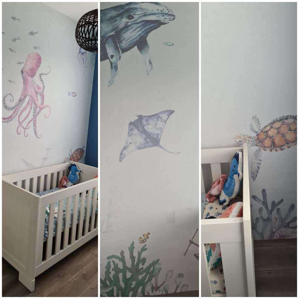 Unterwasserwelt der Wasserfarben