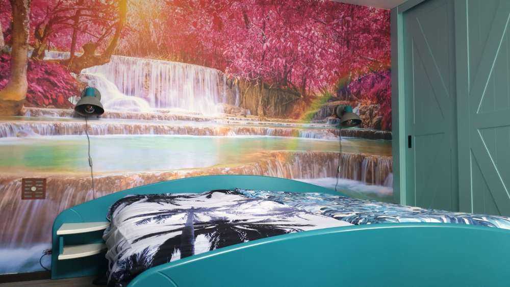 Wasserfall im Dschungel