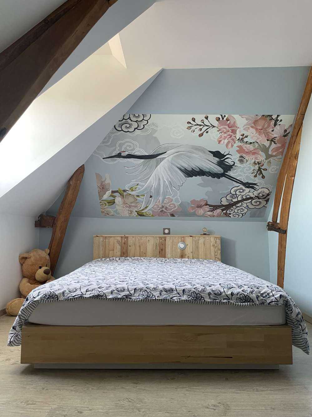 Eleganter Kranich