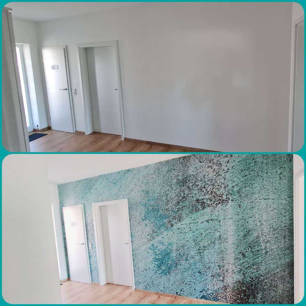 Grüne abstrakte Kunst