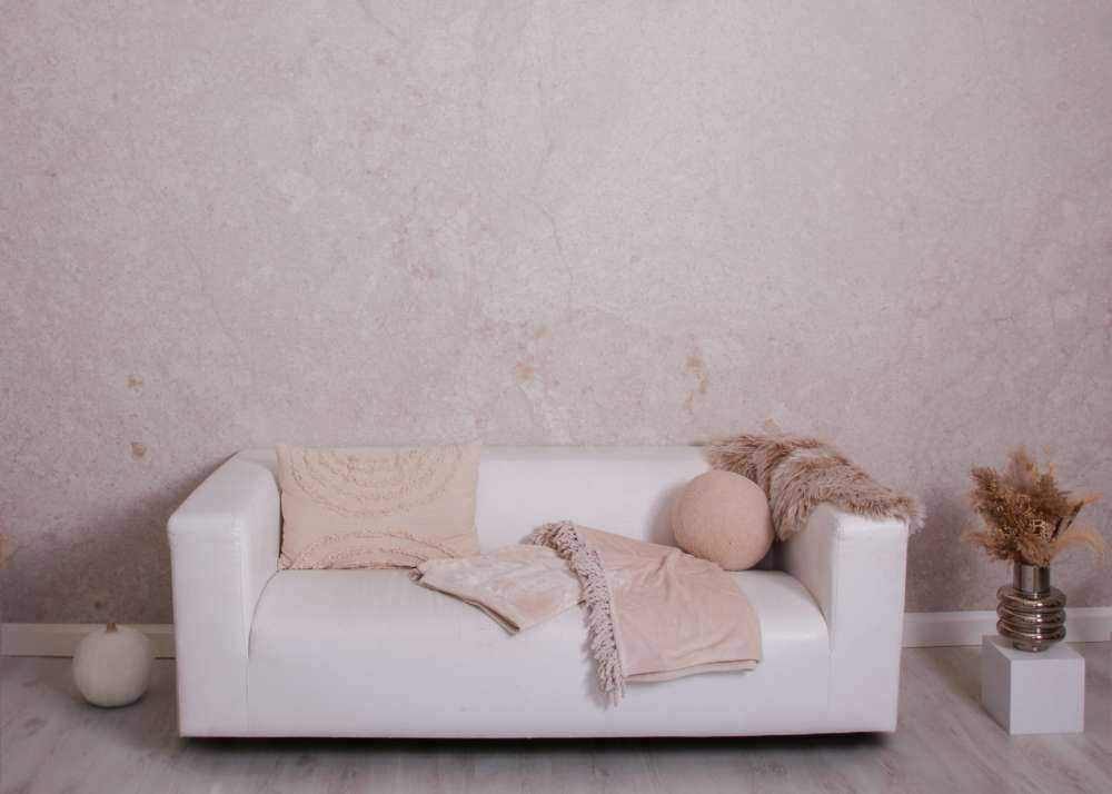 Beigefarbener Beton
