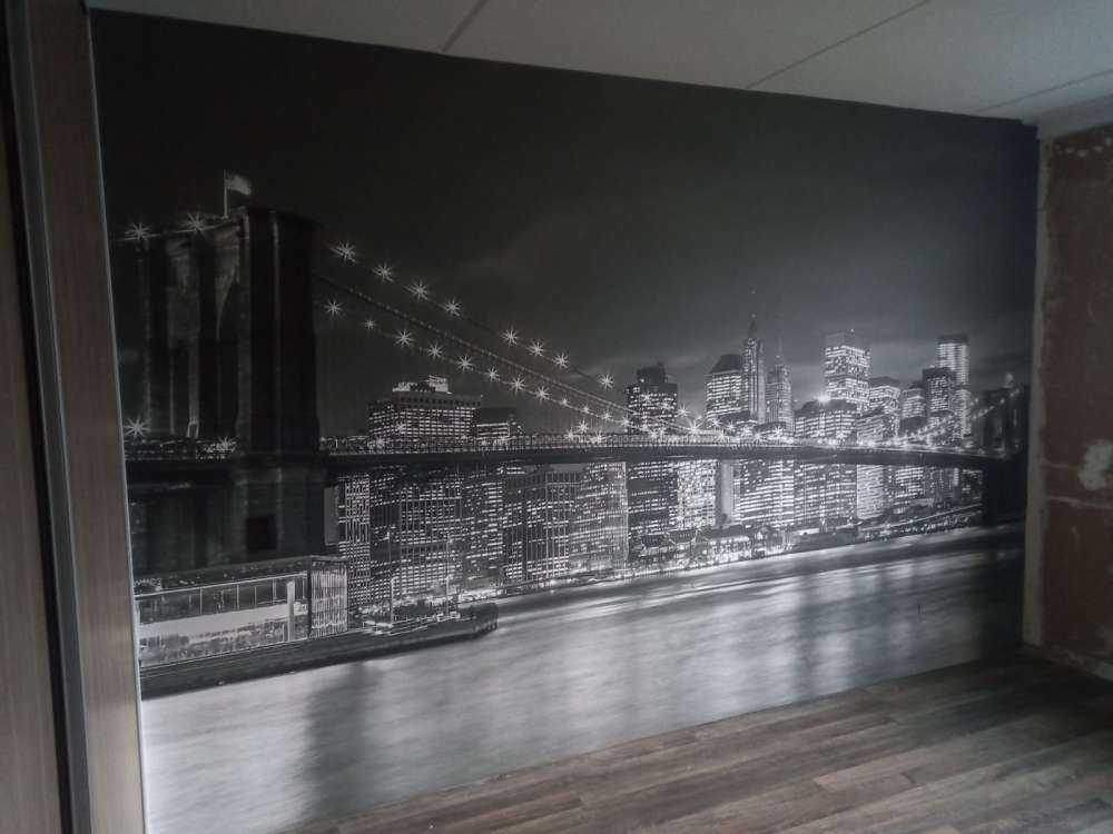 Brooklyn Bridge bei Nacht