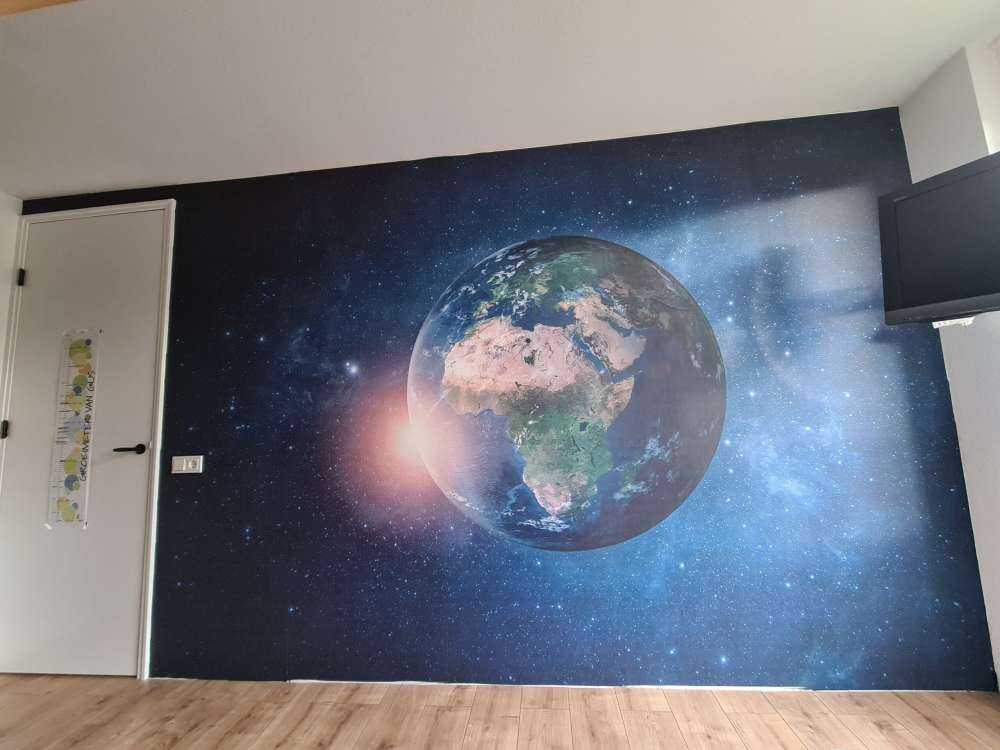 Blick auf die Erde