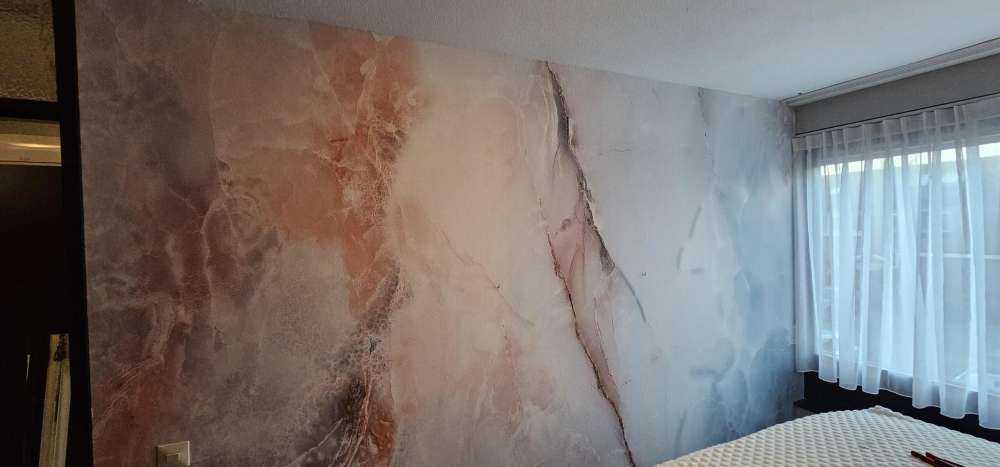 Marmor mit rosa Farbton