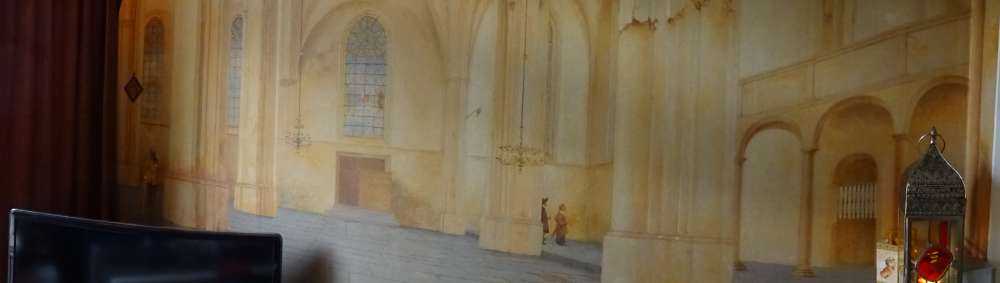 Das Innere der Cunerakerk in Rhenen