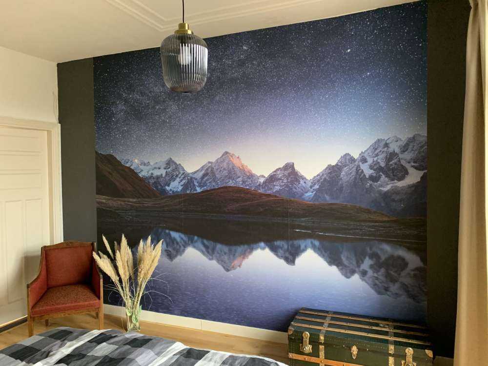 Berge bei Nacht