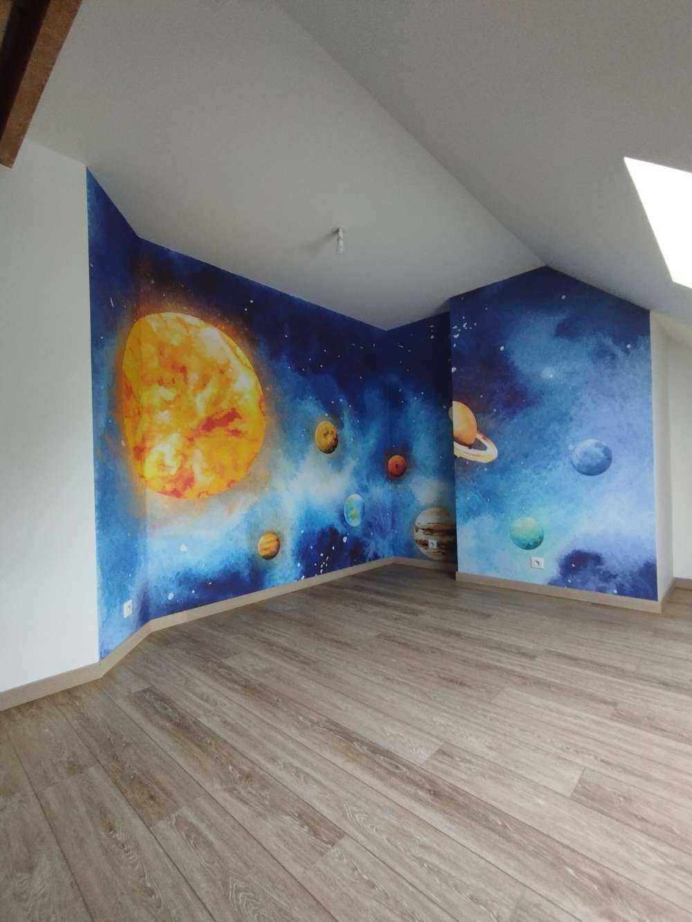 Planeten im Weltraum
