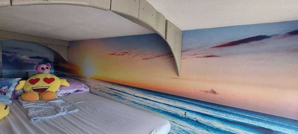 Sonnenuntergang über dem Meer