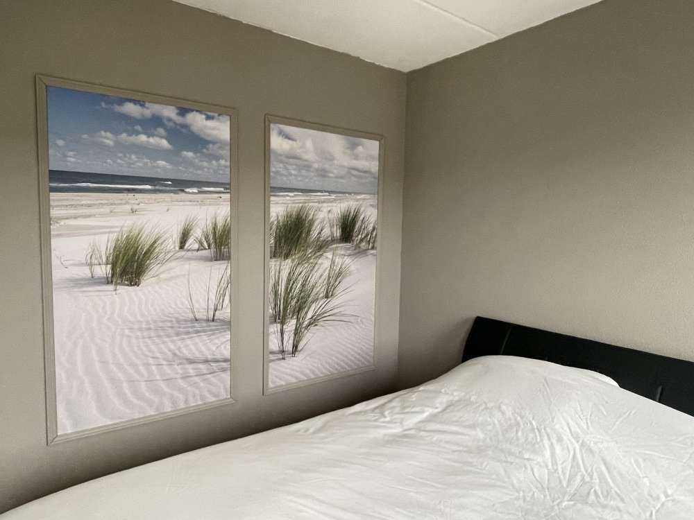 Strand mit Dünenpflanzen