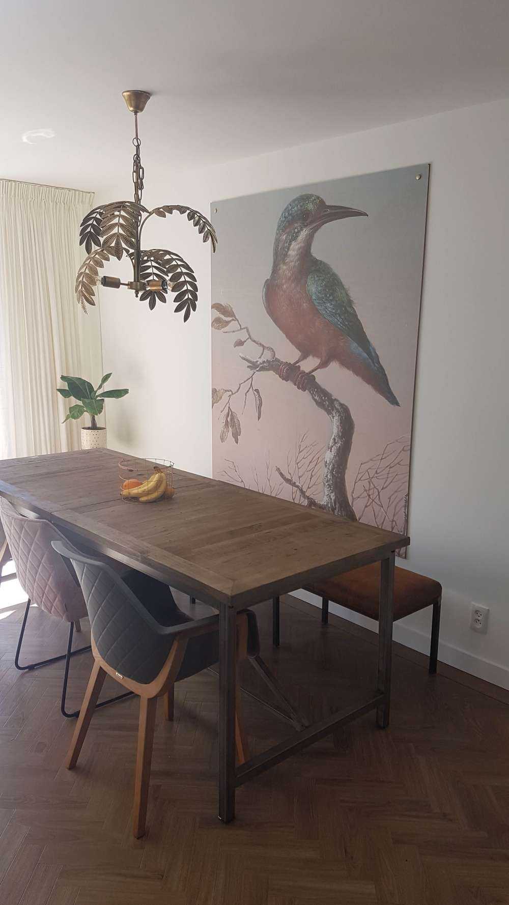 Eisvogel auf Fototapete