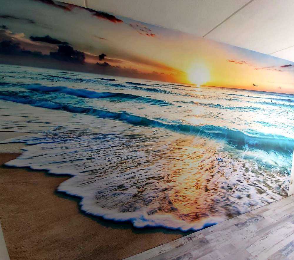 Sonnenuntergang über dem Meer