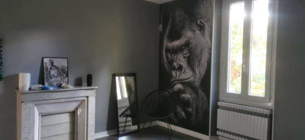 Nahaufnahme Gorilla