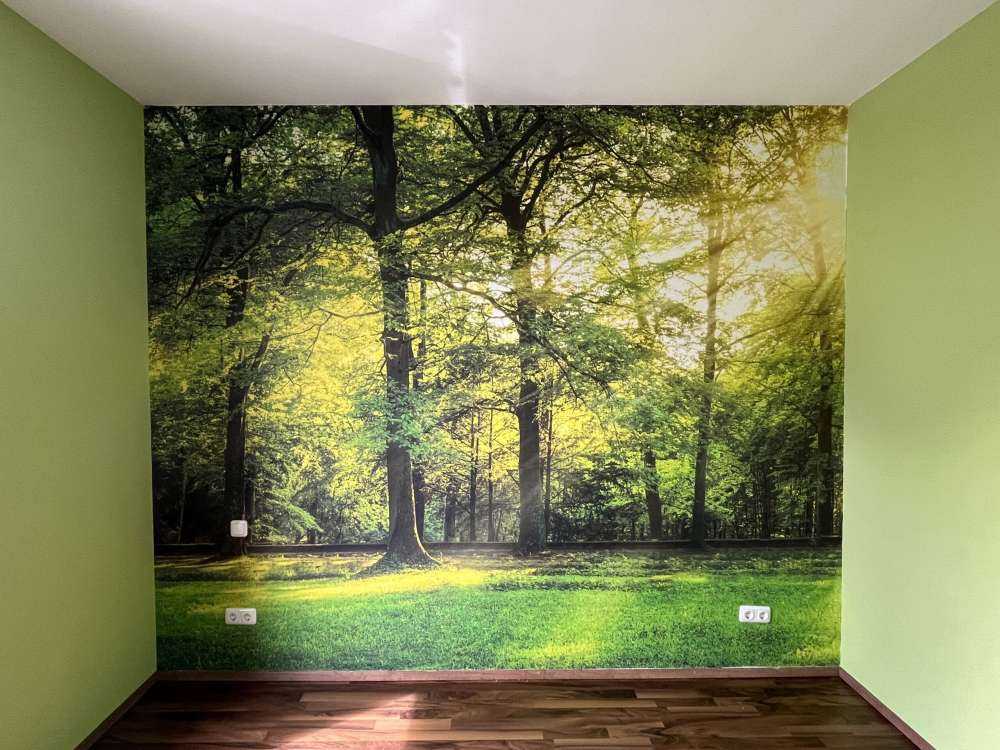 Grüner Wald