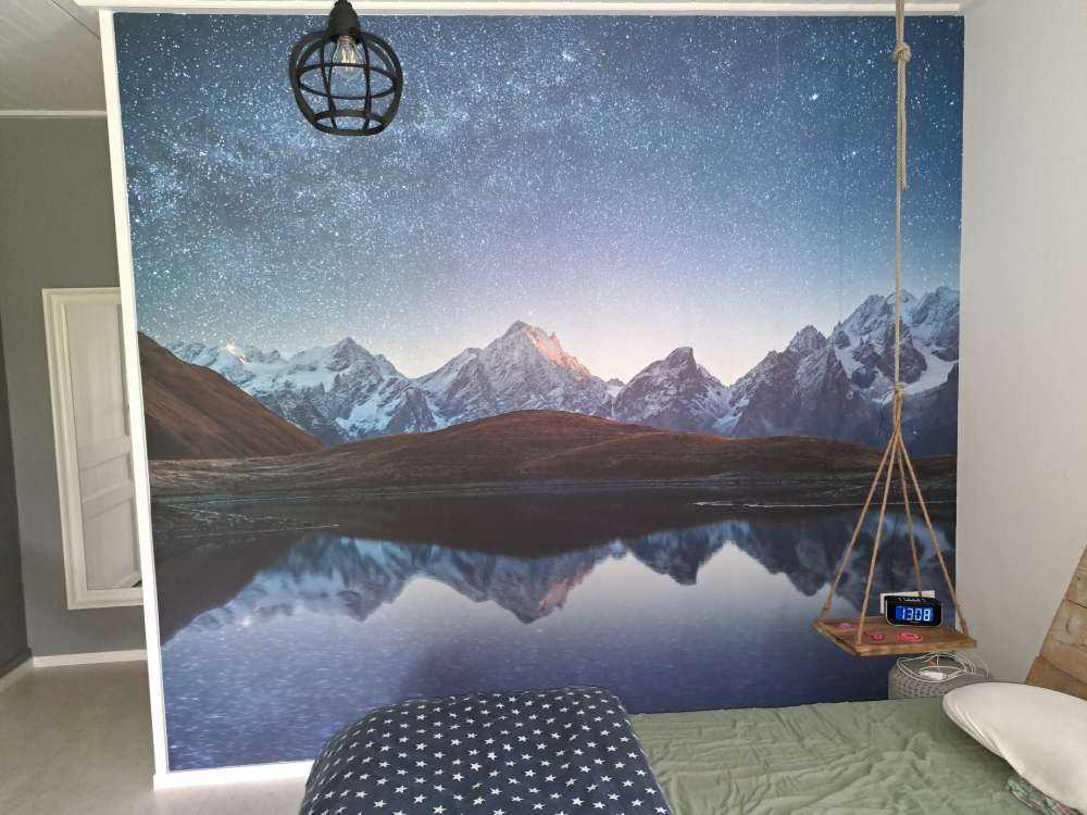 Berge bei Nacht