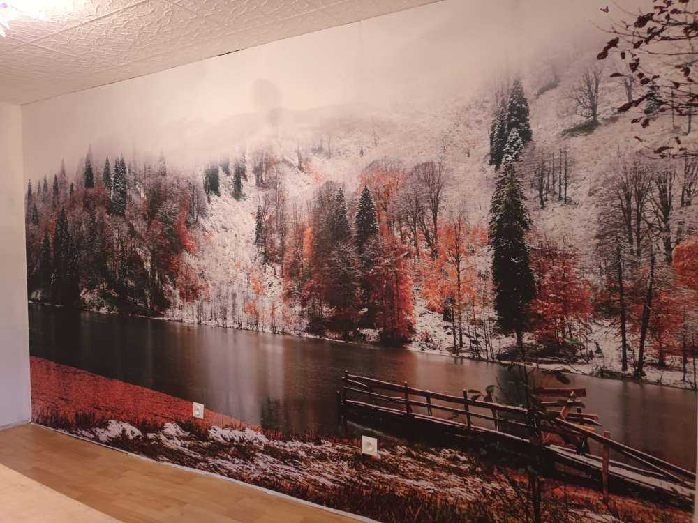 Sanfte Herbstlandschaft