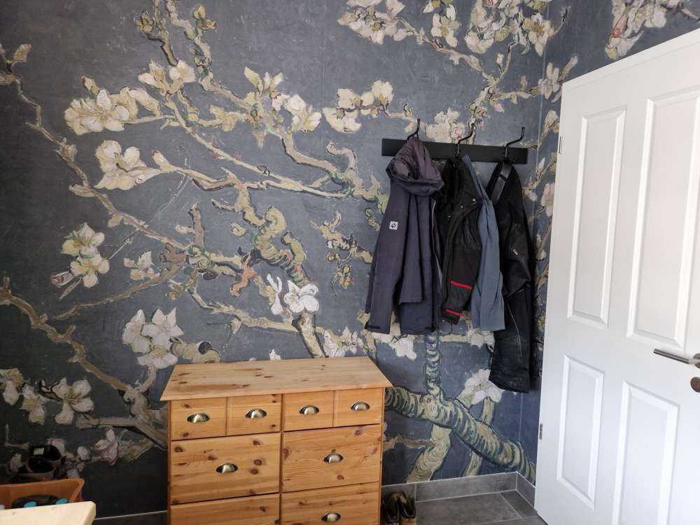 Blühende Mandel blüte