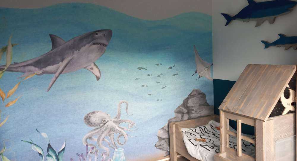 Unterwasserwelt mit Haien
