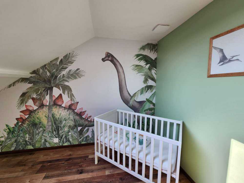 Dinosaurier im Dschungel