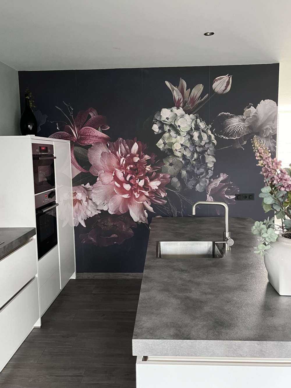 Blumenstrauß aus alten Blumen