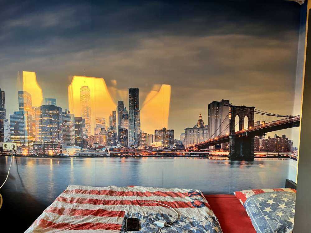 New York City Sonnenuntergang