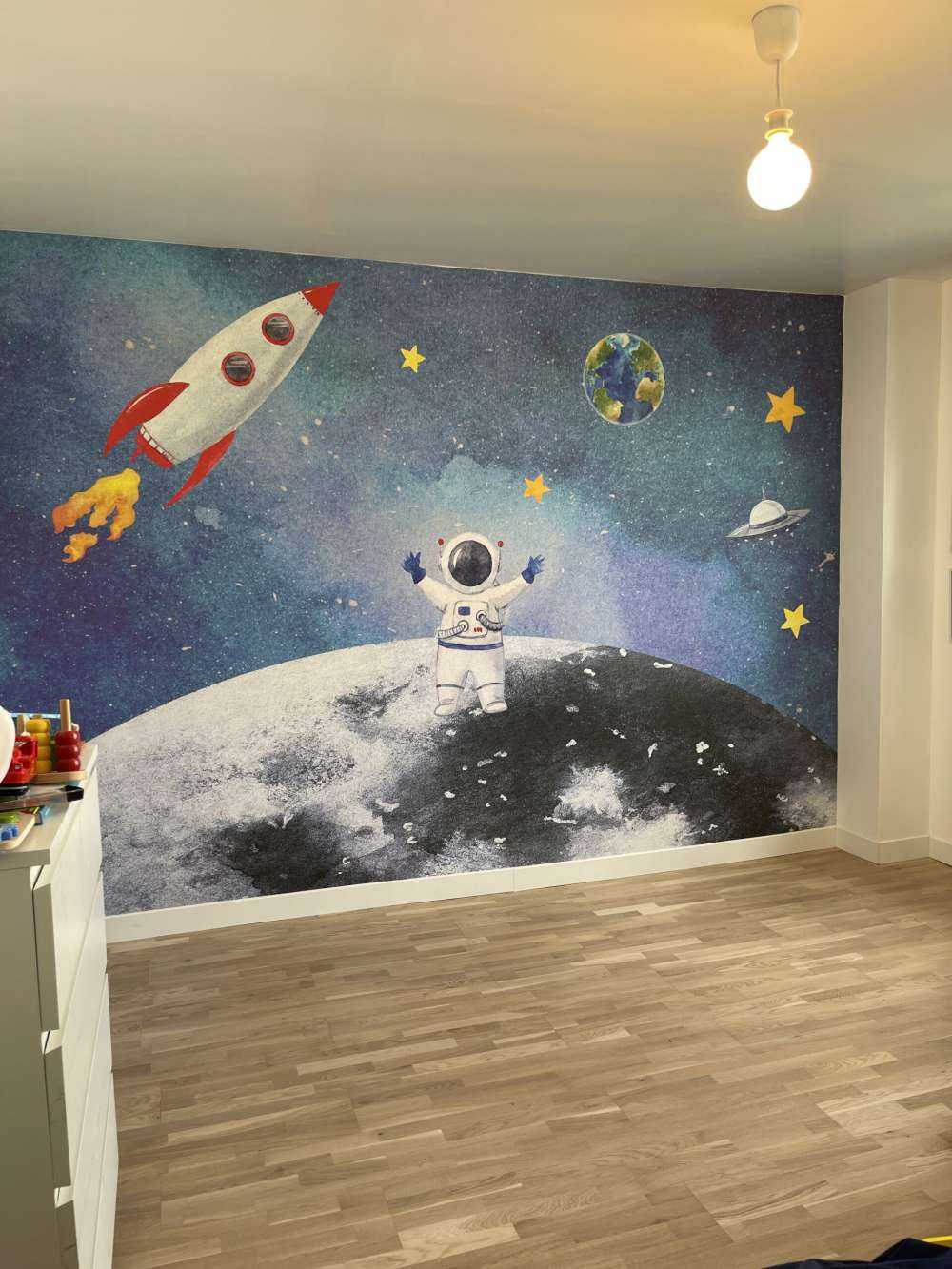 Astronaut auf dem Mond