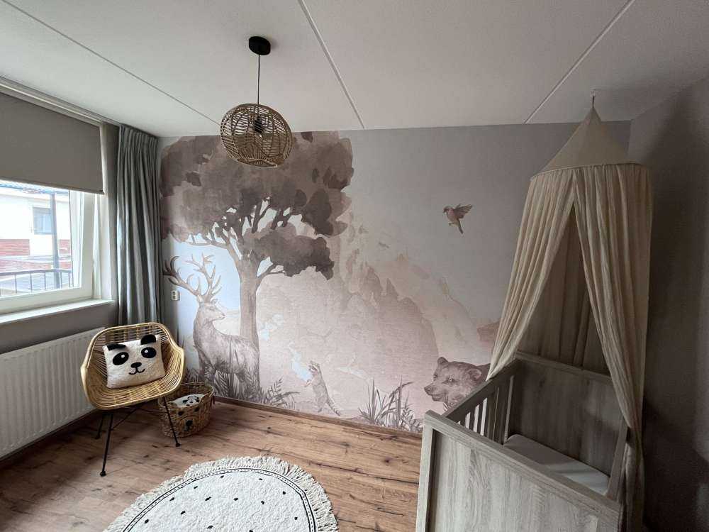 Waldtiere in Taupe