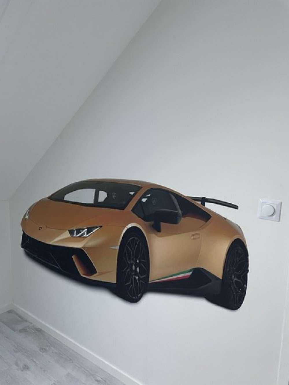 Lamborghini Huracán - Rechts vorne, weiß