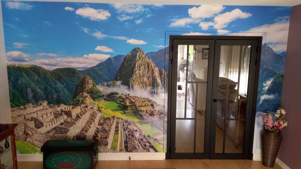 Machu Picchu im Nebel