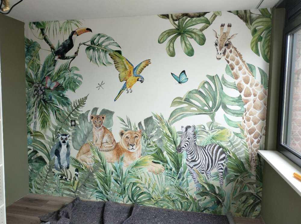 Wilde Dschungeltiere
