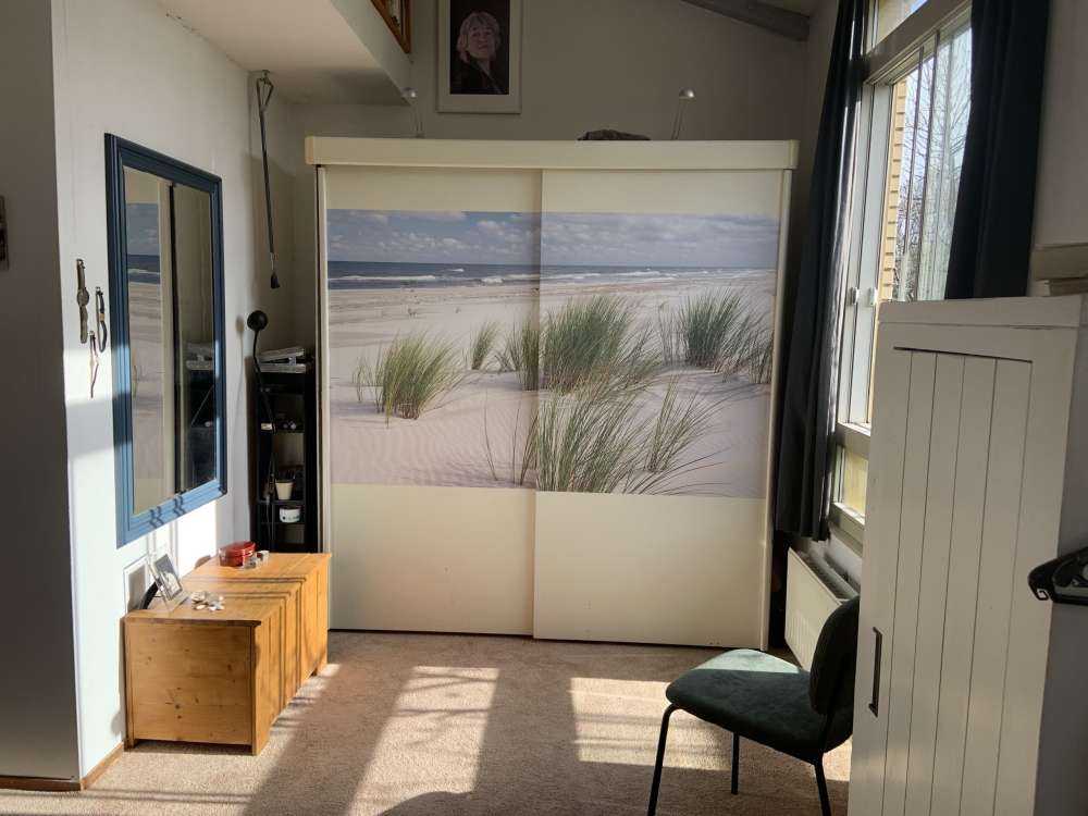 Strand mit Dünenpflanzen