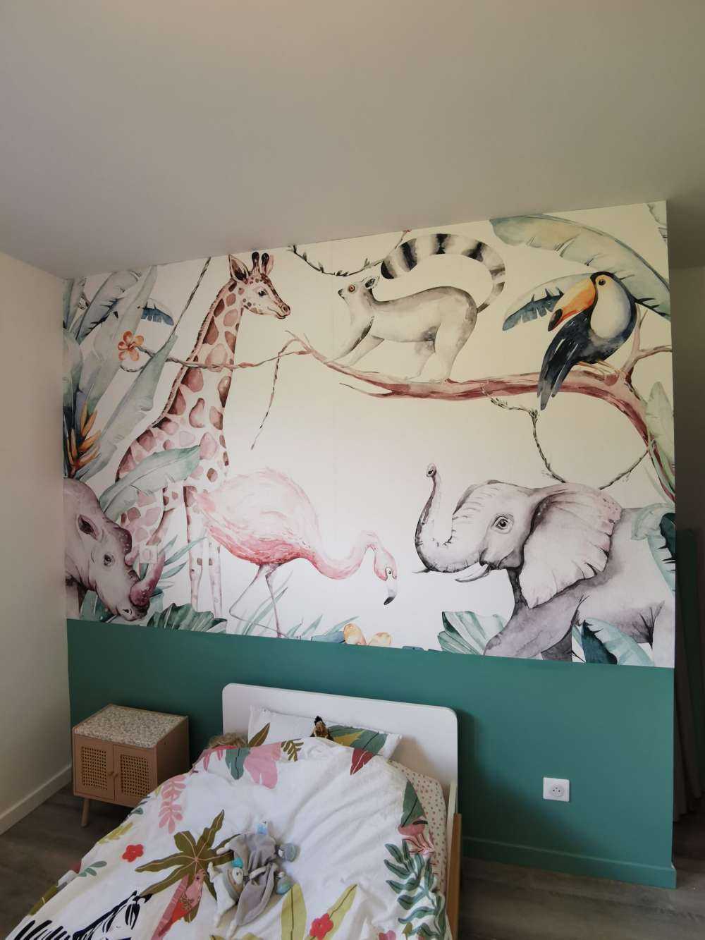 Aquarell afrikanische Tiere