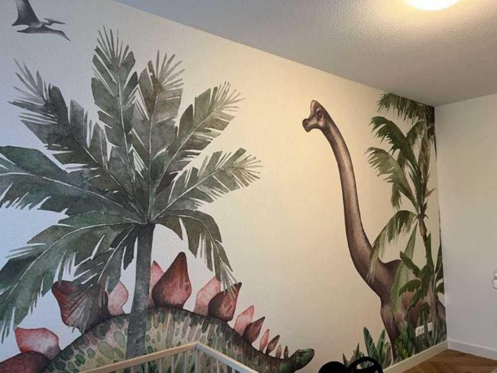 Dinosaurier im Dschungel