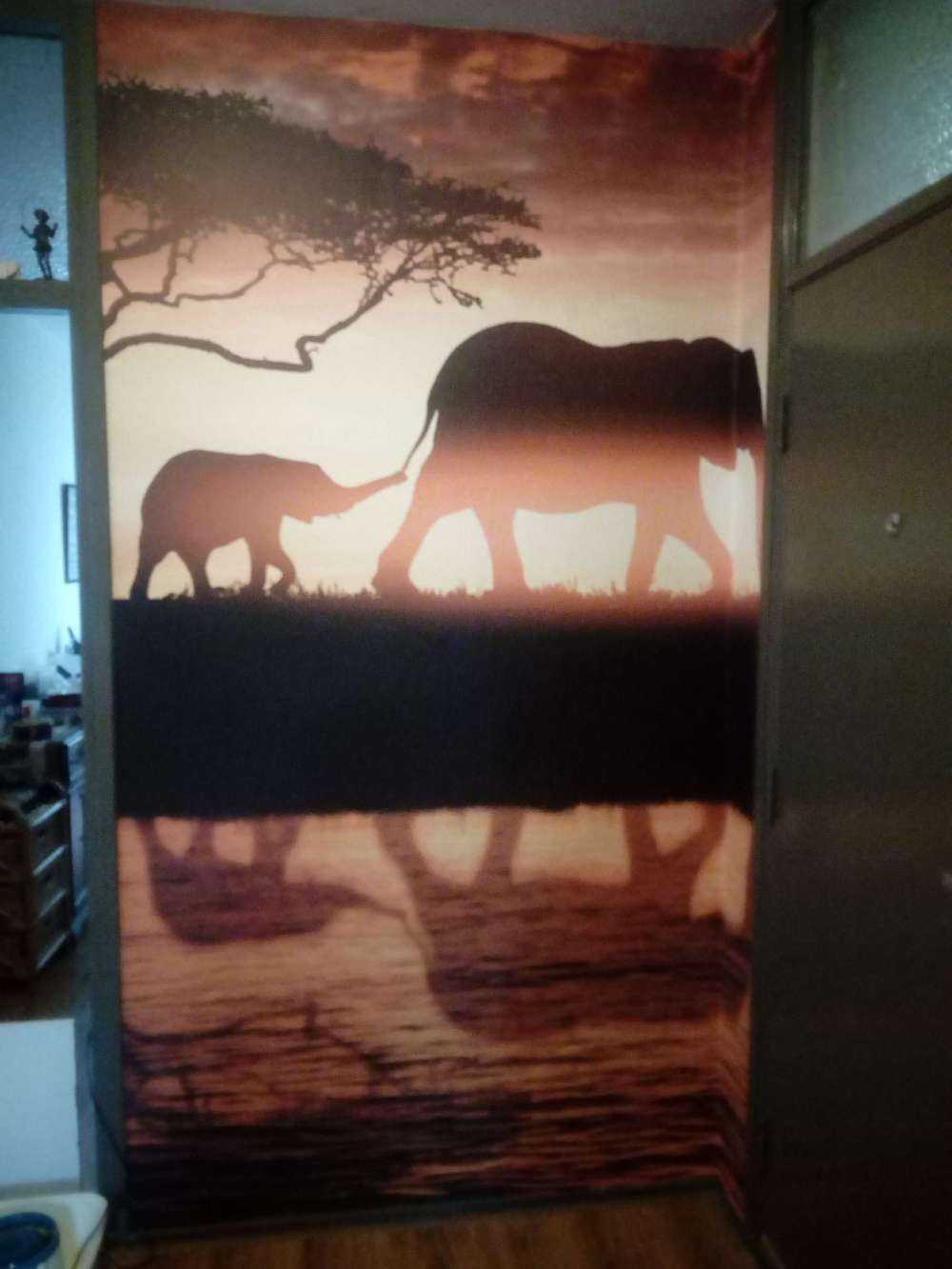 Elefanten in der Savanne