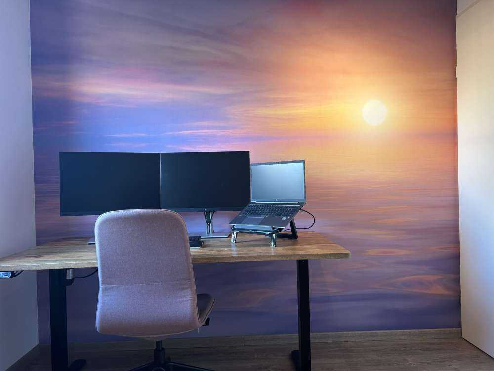 Lila Sonnenuntergang