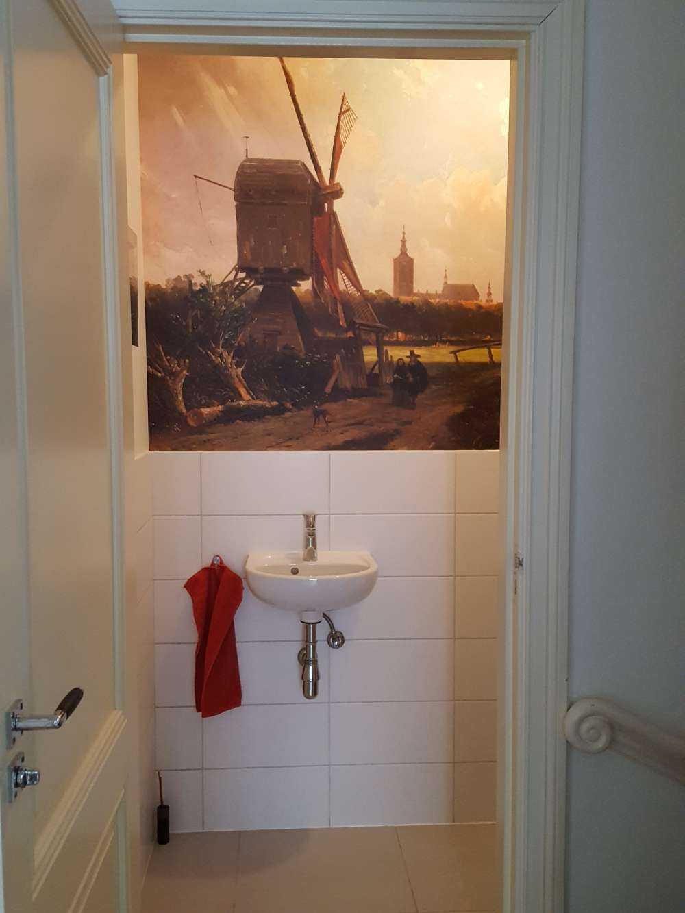 Blick auf Den Haag vom Delfter Kanal aus dem 17. Jahrhundert