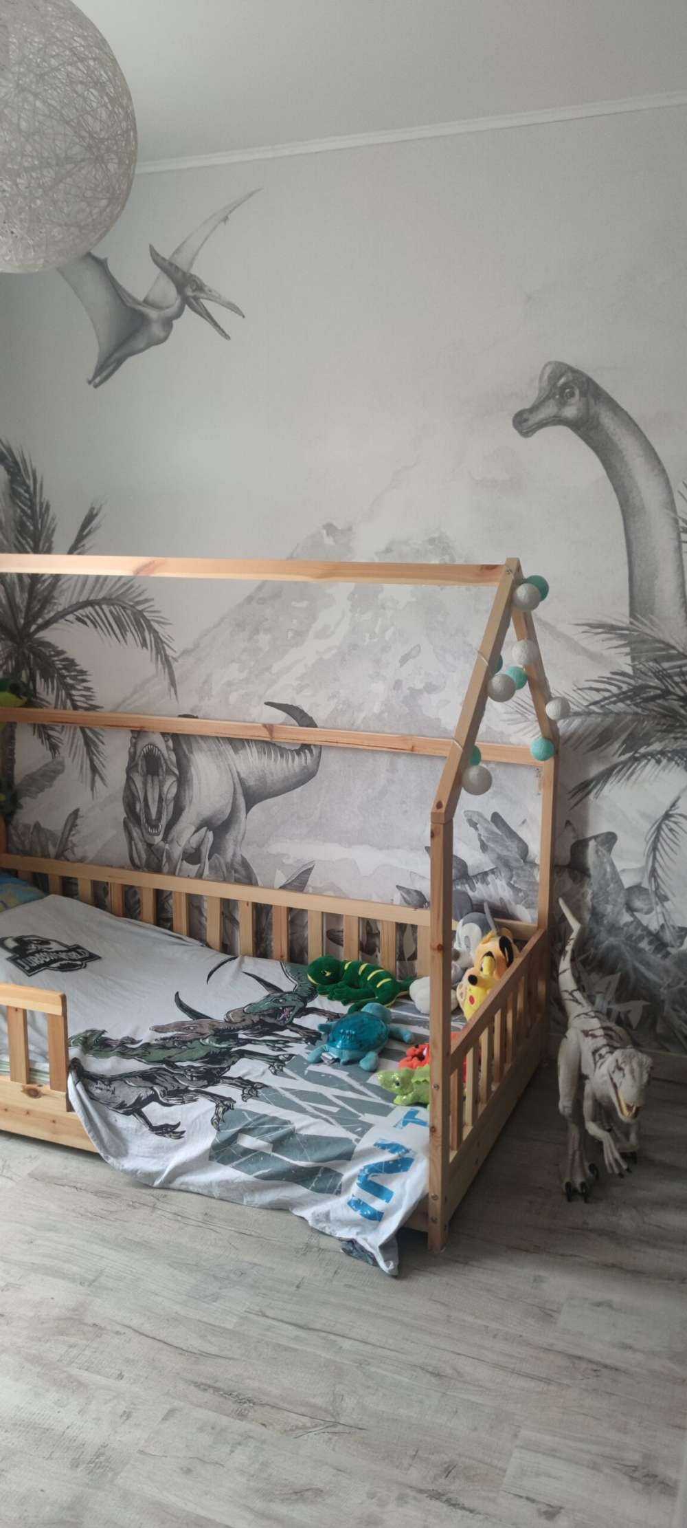 Dinos in Schwarz-Weiß